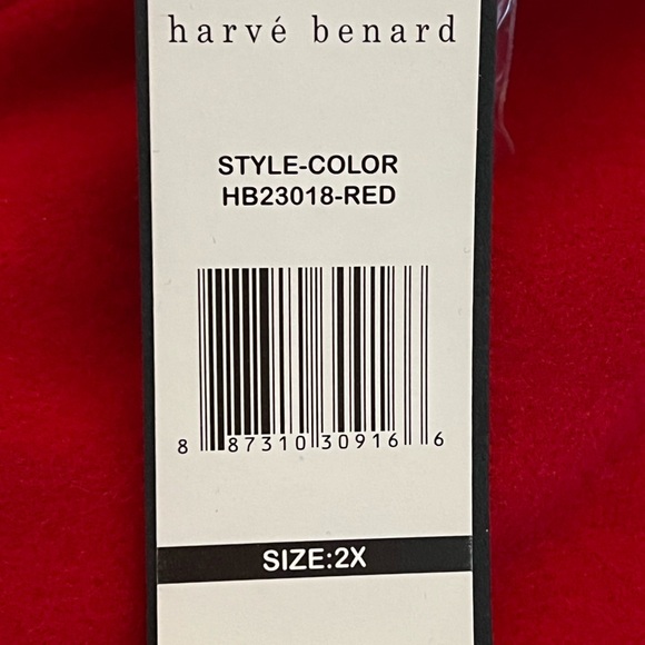 NEW with tags beautiful red winter coat. Size 2X - Picture 6 of 7